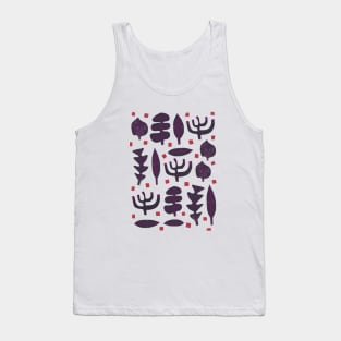 abstract purple forest Tank Top